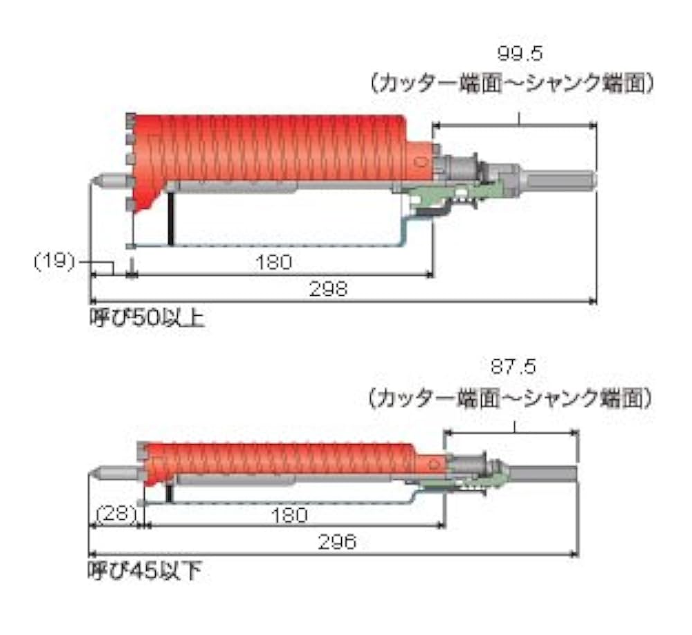 ミヤナガ　ドライモンドコアドリル 170 PCD170R ドライモンドコアドリル(セット)SDSプラスシャンク